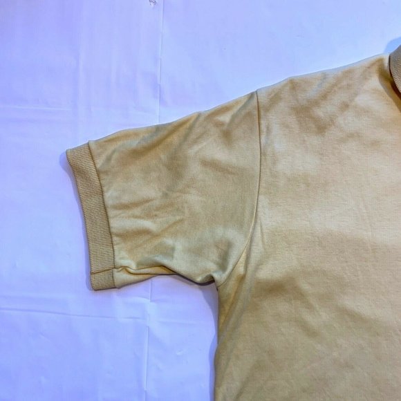 Polo Ralph Lauren Polo Shirt Mens XL Classic USA Short Sleeve Pony Cotton Yellow - Picture 6 of 10